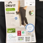 شلوار اسلش جاگر اورجینال مردانه کریویت CRIVIT مشکی