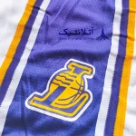 ست بسکتبالی اورجینال لیکرز Lakers سفید بنفش تایلندی