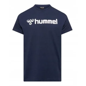تیشرت مردانه اورجینال Hummel سرمه ای کتان 100%
