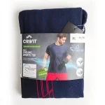 تیشرت ورزشی تخصصی مردانه کرویت Crivit آلمان رنگبندی مشکی و سرمه ای