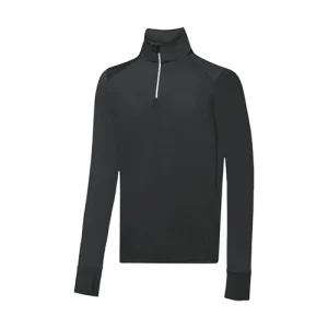 سوییشرت ورزشی مردانه نیم زیپ برند کرویت CRIVIT آلمان مشکی