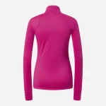 سوییشرت ورزشی زنانه نیم زیپ برند کرویت CRIVIT آلمان صورتی