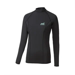 بلوز زنانه شنا و ورزش های آبی اورجینال برند میسترال Mistral آلمان دارای UV مشکی