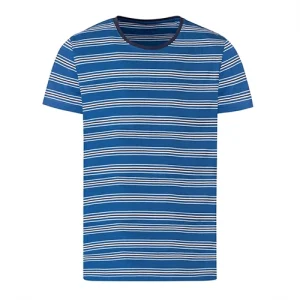 تیشرت مردانه لیورجی Livergy آلمان اورجینال وارداتی آبی راه راه