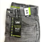 شلوار جین مردانه اورجینال برند لی LEE وارداتی مدل Men's Extreme Motion MVP Slim Fit Tapered Jean