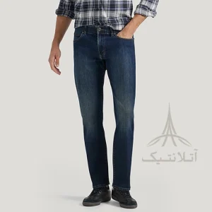 شلوار جین مردانه اورجینال برند لی LEE وارداتی مدل Men's Extreme Motion MVP Straight Fit Tapered Jean