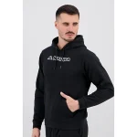 هودی اورجینال کاپا KAPPA مردانه و زنانه وارداتی Black Men's Sportstyle Fleece Hoodie مشکی