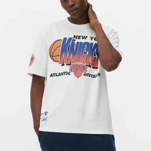 تیشرت اورجینال وارداتی پریمارک Primark مدل NBA Knicks New York