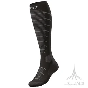 جوراب اسکی ساقدار اسپرت کرویت Crivit آلمان Ultra Warm مشکی