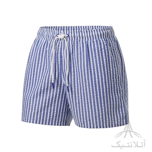 Code1270-4 شلوارک سونایی استخر و شنا مردانه اورجینال کرویت Crivit آلمان آستر دار جیب دار
