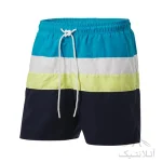 شلوارک سونایی استخر و شنا مردانه اورجینال کرویت Crivit آلمان آستردار جیب دار سه رنگ