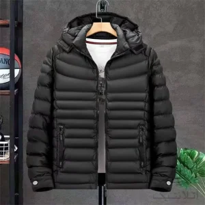 کاپشن مردانه سیلیکونی وارداتی داخل خز ضدآب