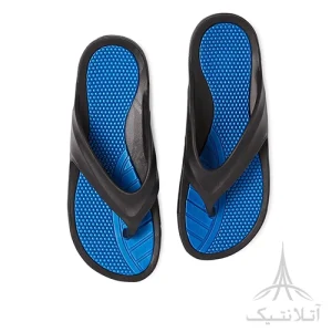 اسلیپر صندل انگشتی اورجینال برند جورج آلمان George Men's Sean Flip Flops مشکی آبی
