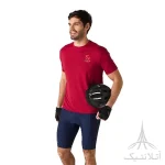 تیشرت ورزشی تخصصی دوچرخه سواری مردانه اورجینال وارداتی کرویت Crivit آلمان قرمز