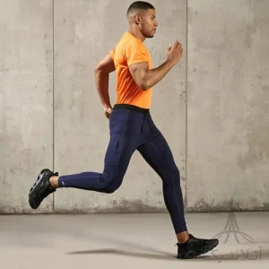 لگ ورزشی تخصصی مردانه کریویت Crivit آلمان Men's Running Tights سرمه ای