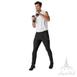 شلوار اسلش ورزشی اورجینال مردانه کریویت CRIVIT مشکی کمر کشی Premium Men's Track Pants