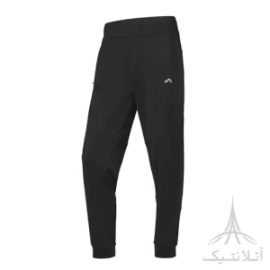 شلوار اسلش ورزشی اورجینال مردانه کریویت CRIVIT مشکی Long Training Trousers کمر کشی و بند دار