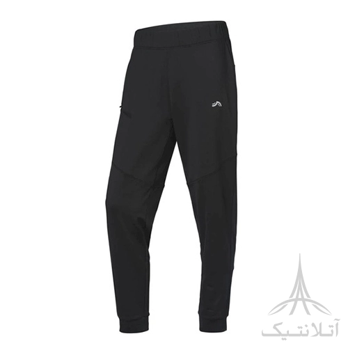شلوار اسلش ورزشی اورجینال مردانه کریویت CRIVIT مشکی Long Training Trousers کمر کشی و بند دار